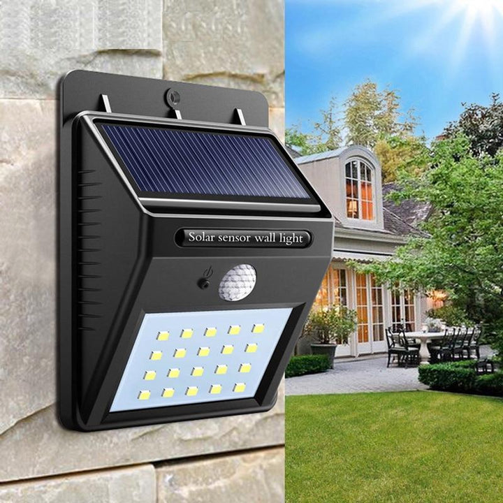 Lisslune | LED Solar Wall Light with Motion Sensor