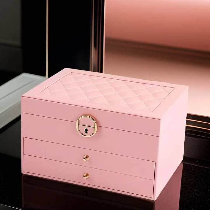 Lisslune | EleganceBox Luxury Jewelry Box – Multiple Storage Box for Jewelry
