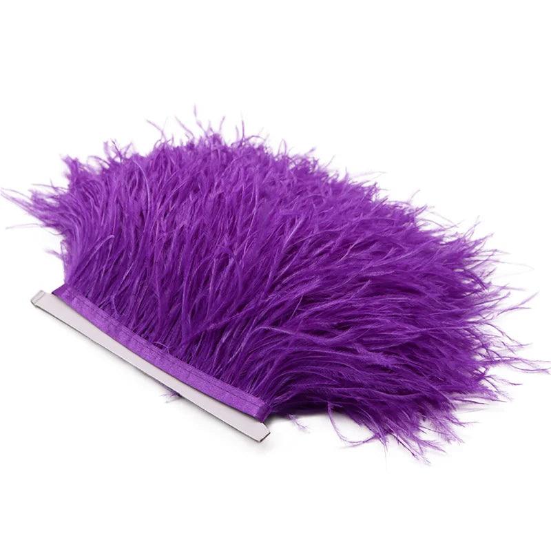 Lisslune | Luxe Ostrich Feather Trim for Extraordinary Creation and Design