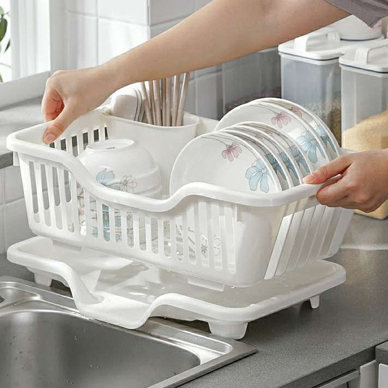 Lisslune | Kitchen Countertop Dish Drainer Rack