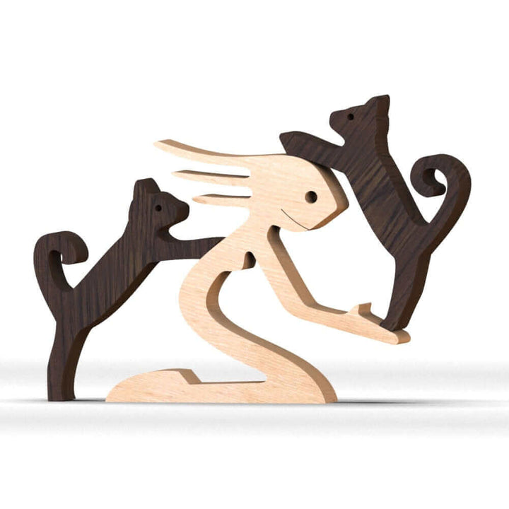 Lisslune | Danish Wooden Animal Ornaments