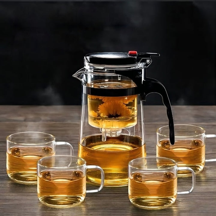 Lisslune | TeaTime Heat Resistant Glass Teapot