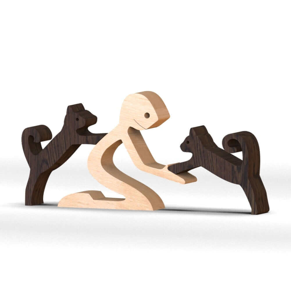 Lisslune | Danish Wooden Animal Ornaments