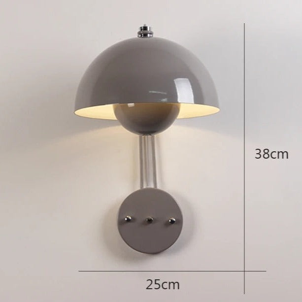 Lisslune | Frendorf - Charming Mushroom Wall Lamp for a Cozy, Stylish Shine