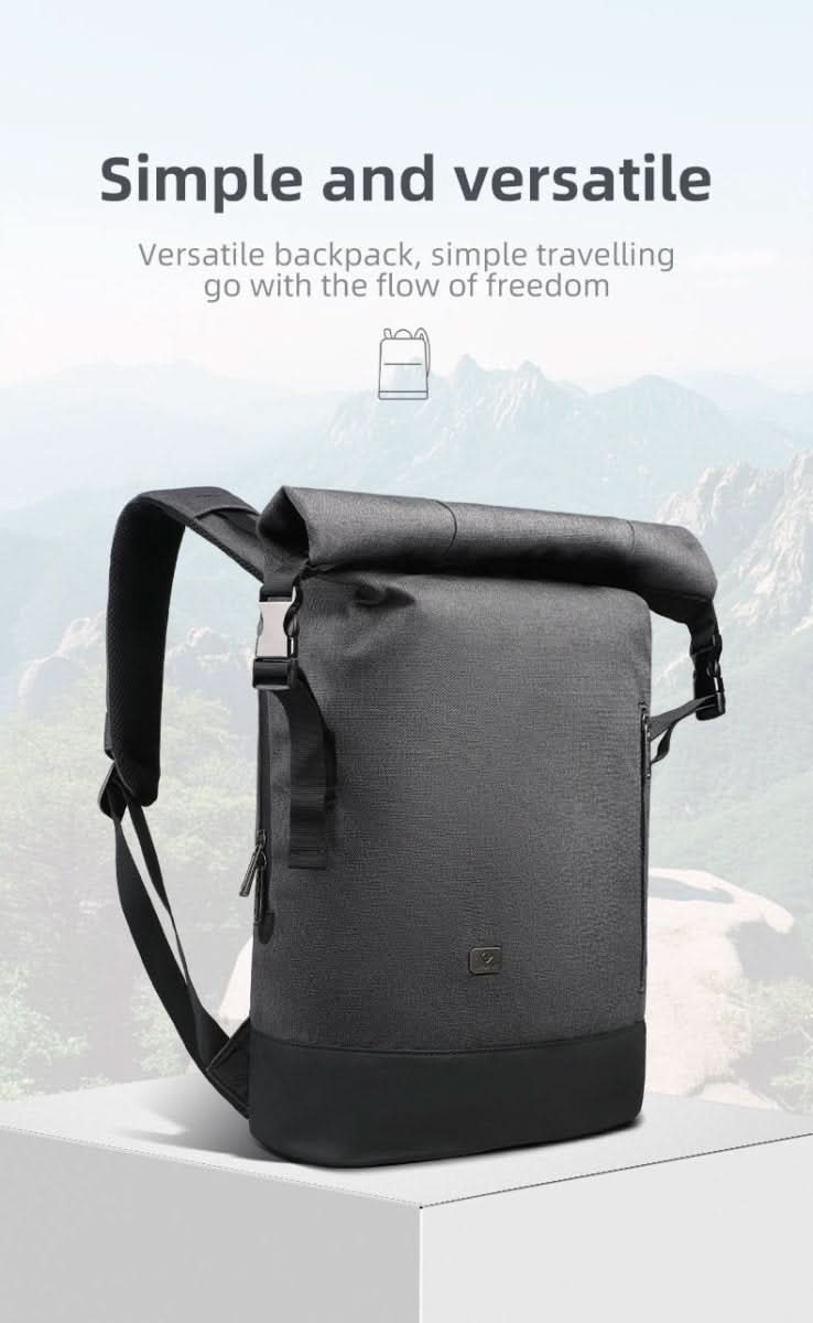 Lisslune | Flexible Day Backpack with USB & Laptop Compartment