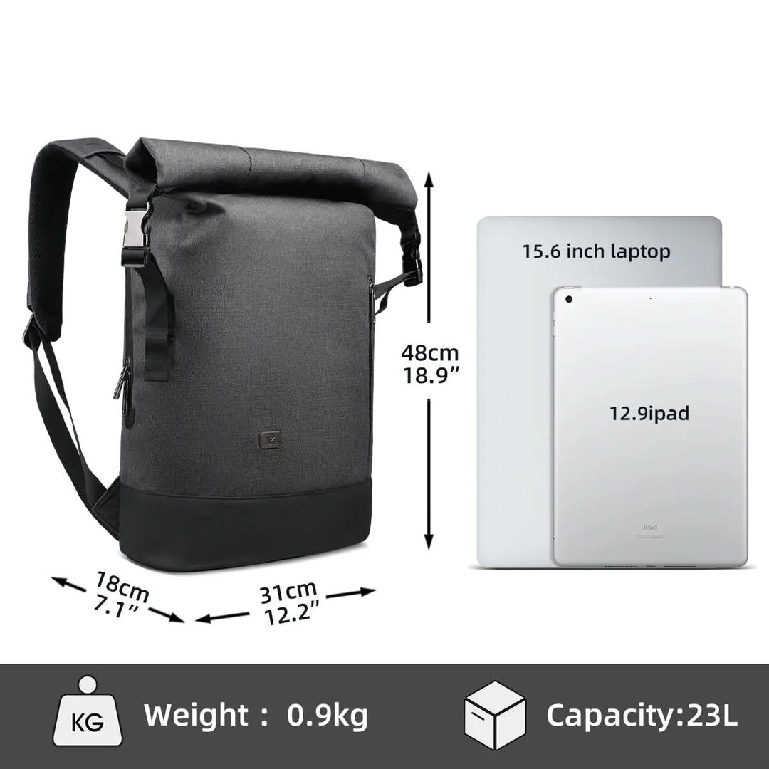 Lisslune | Flexible Day Backpack with USB & Laptop Compartment