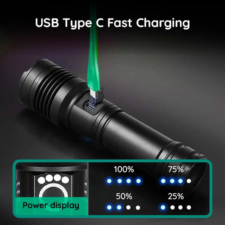 Lisslune | USB Powerful Flashlight Torch