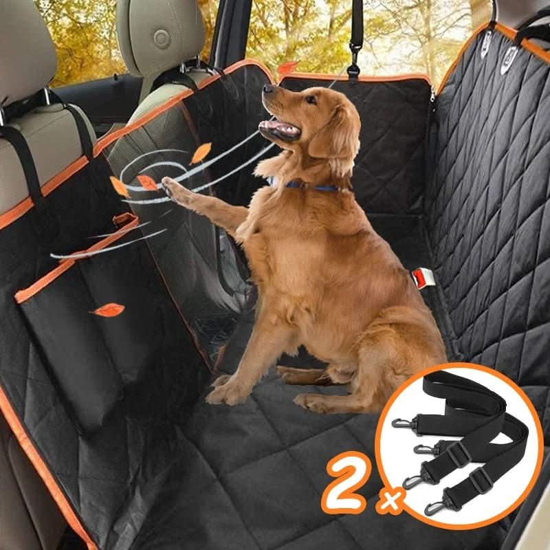 Lisslune | Waterproof Car Seat Protector for Dogs with Comfort Padding