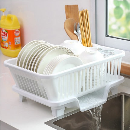 Lisslune | Kitchen Countertop Dish Drainer Rack