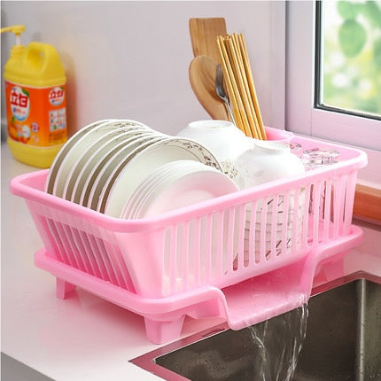 Lisslune | Kitchen Countertop Dish Drainer Rack