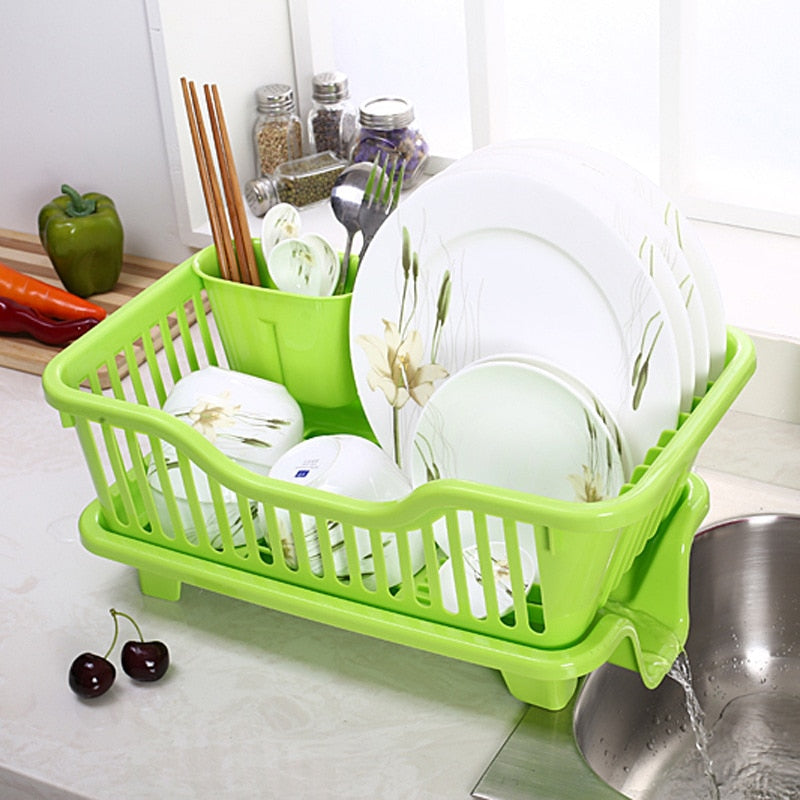 Lisslune | Kitchen Countertop Dish Drainer Rack