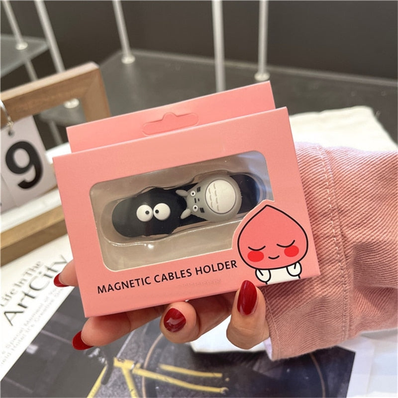 Lisslune | Universal Cartoon Magnetic Cable Holder