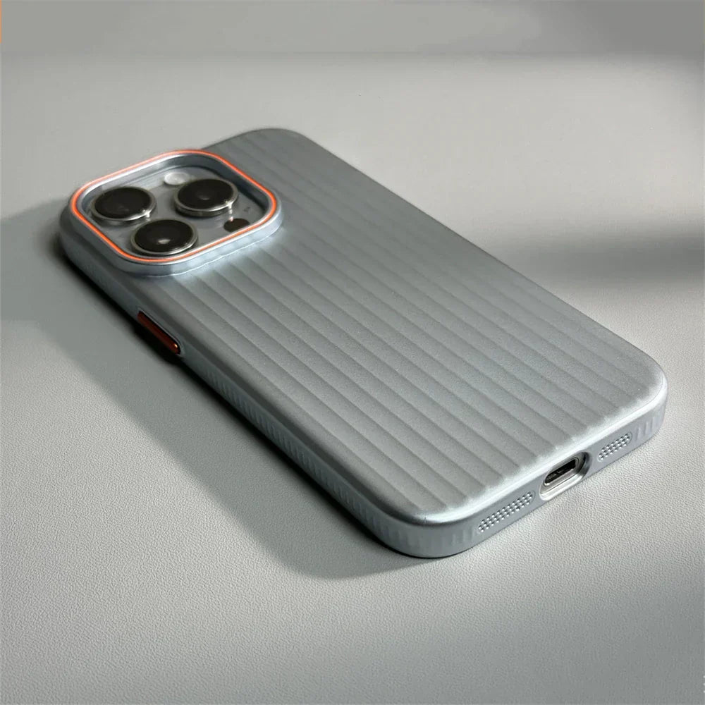 Lisslune | Ultra-thin corrugated mat shockproof case for iPhone