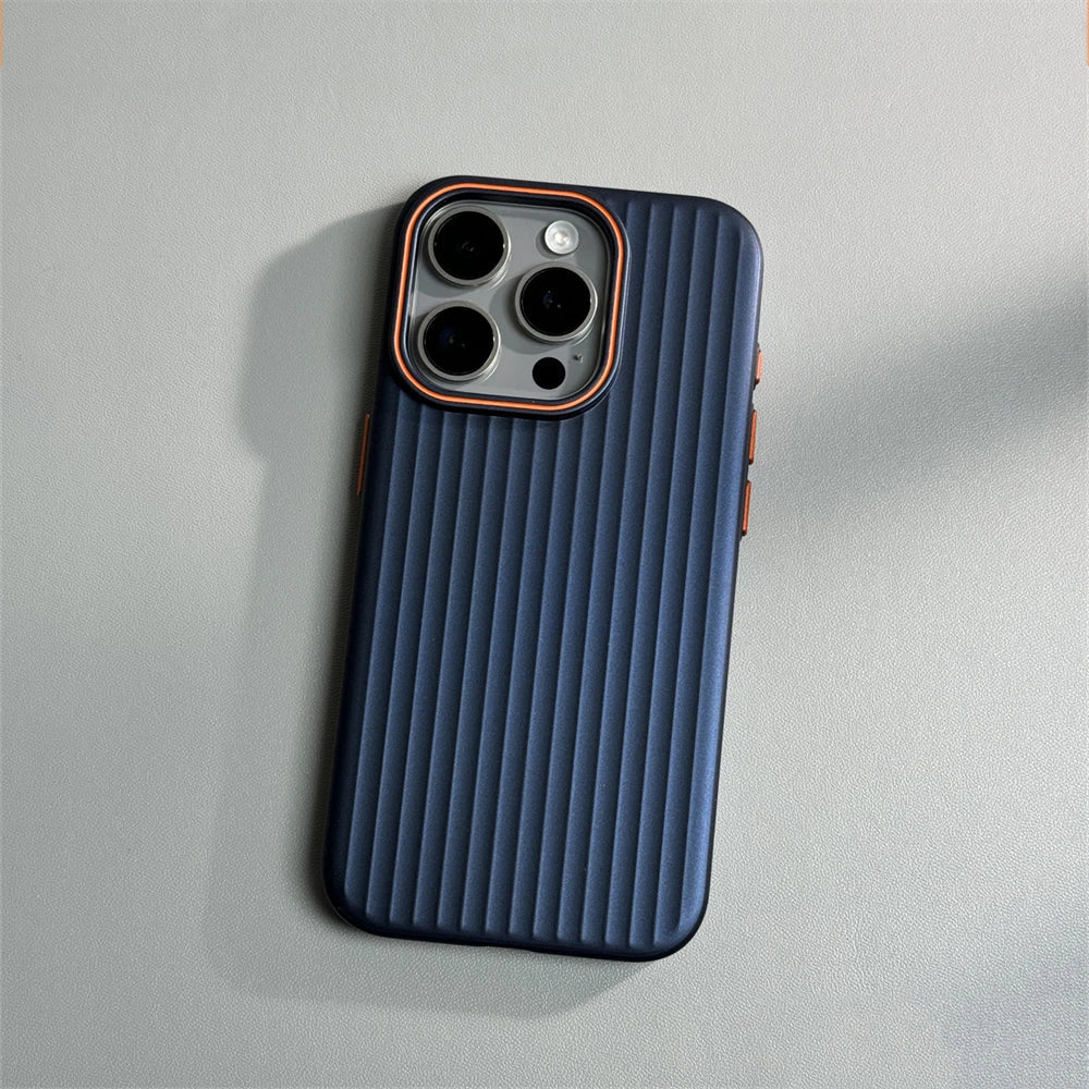Lisslune | Ultra-thin corrugated mat shockproof case for iPhone
