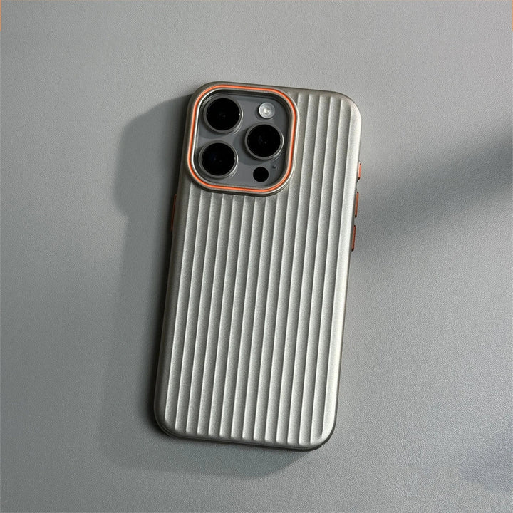 Lisslune | Ultra-thin corrugated mat shockproof case for iPhone