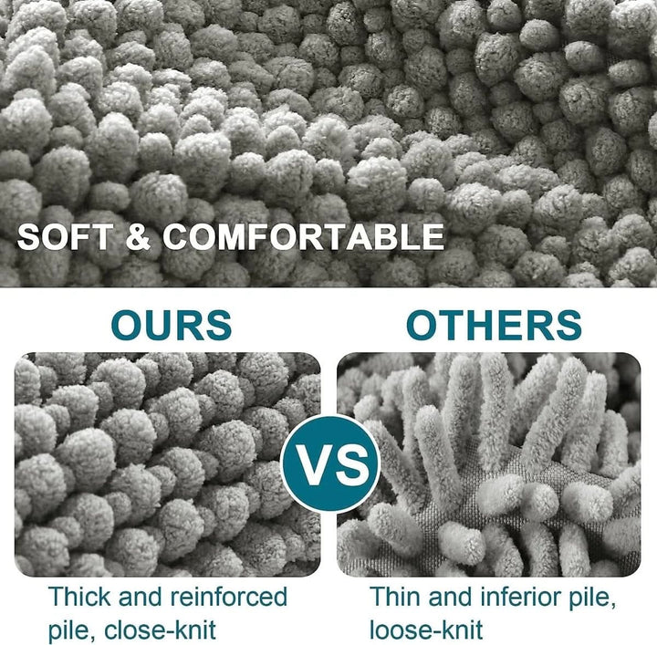 Lisslune | Microfiber Bath Mat for Comfort & Safety