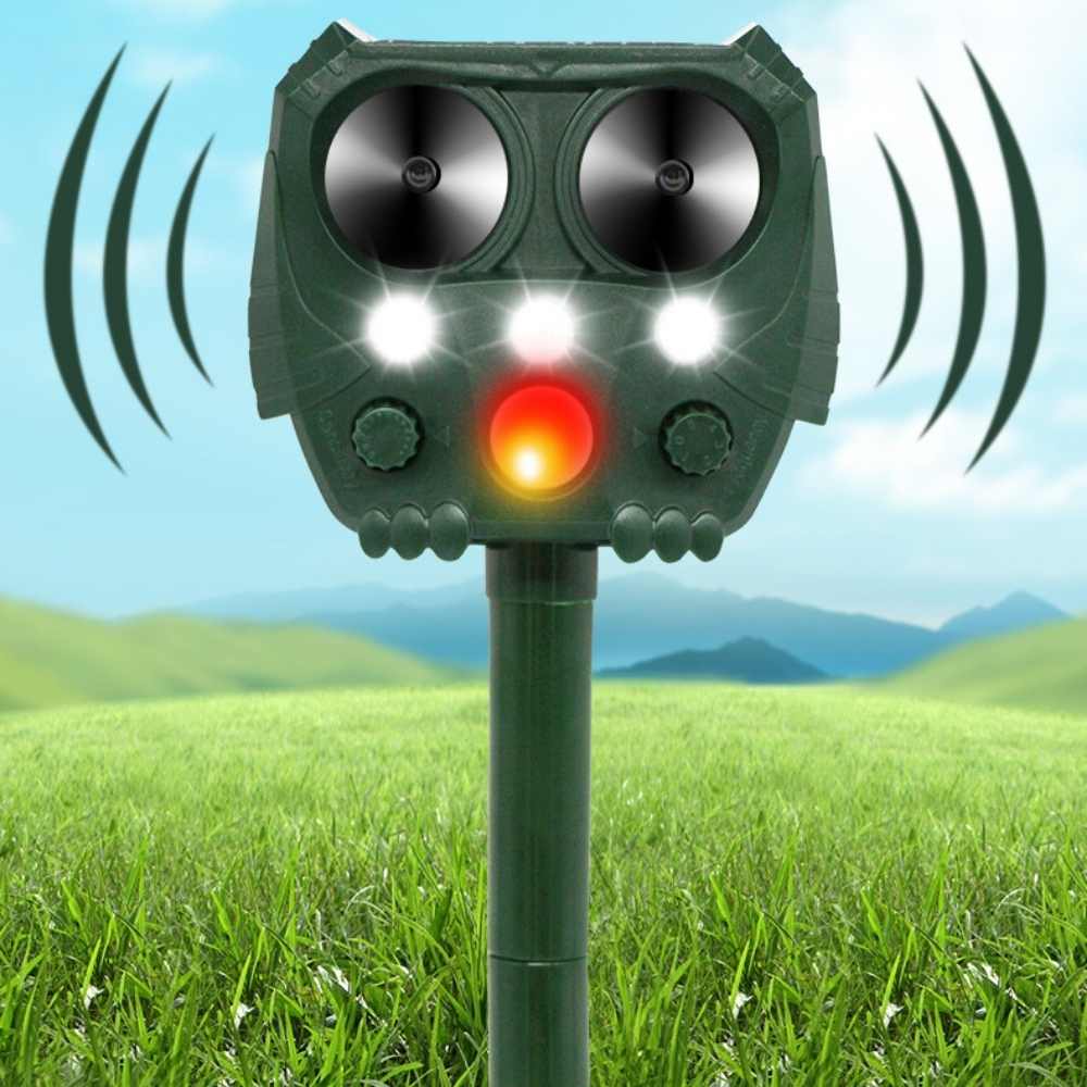 Lisslune | Ultrasonic Cat Repellent Ultrasound and Noise Sonar Repellent Deterrent for Cat, Fox, Rat, Squirrel and Dog