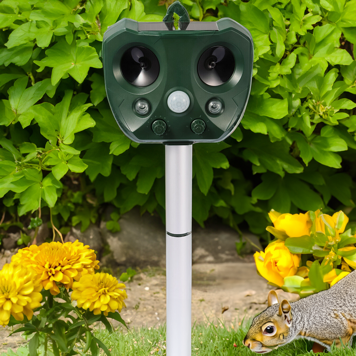 Lisslune | Effective Pest Repeller – Solar Ultrasonic Animal Deterrent for Garden