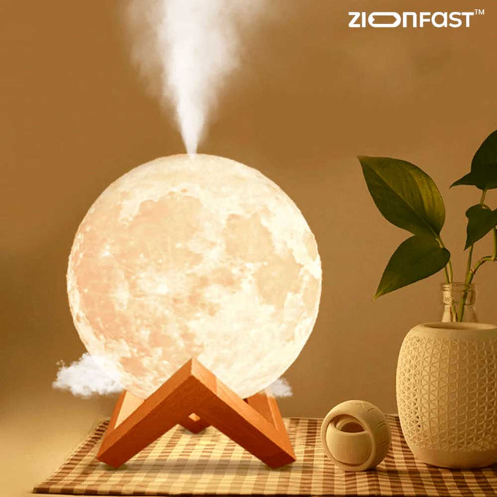 Lisslune | Humidifier and 3D Moon Lamp - Zion™