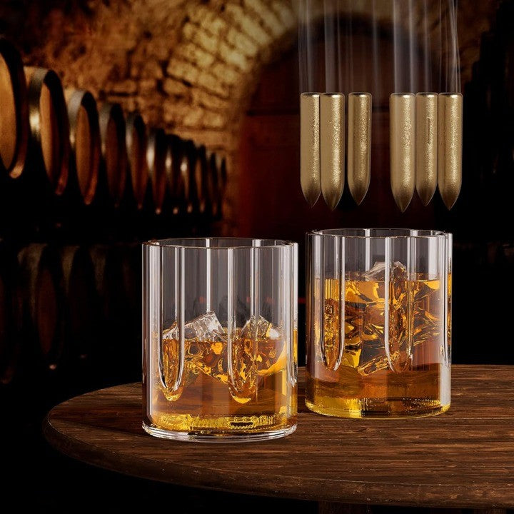 Lisslune | Unique Revolver Liquor Decanter Set