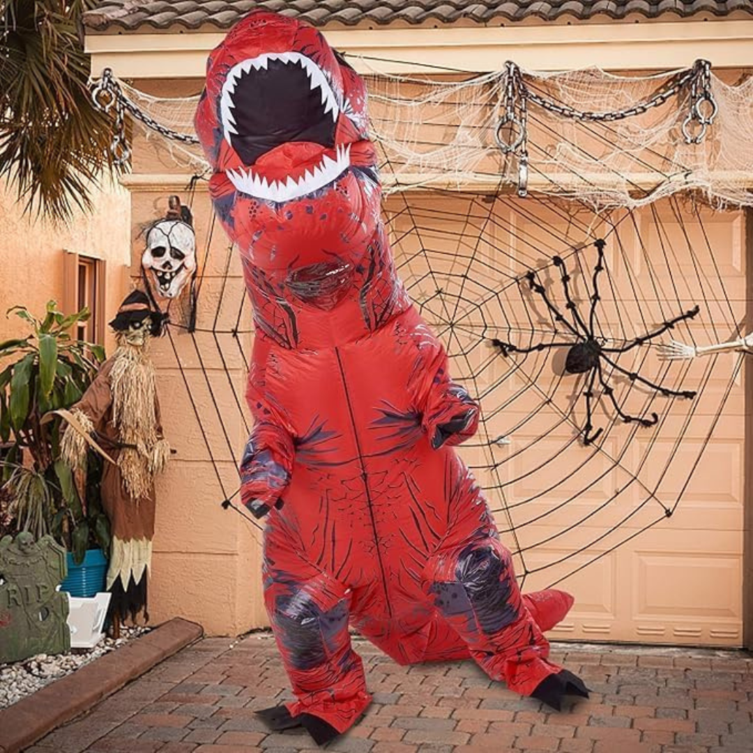 Lisslune | DinoBlast Inflatable T-Rex Costume – Gigantic Unisex Outfit