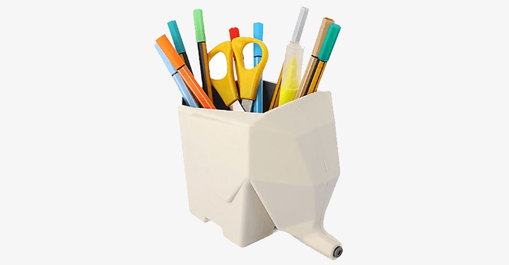 Lisslune | Elephant Cutlery Tray - Quickly and easily remove excess water!