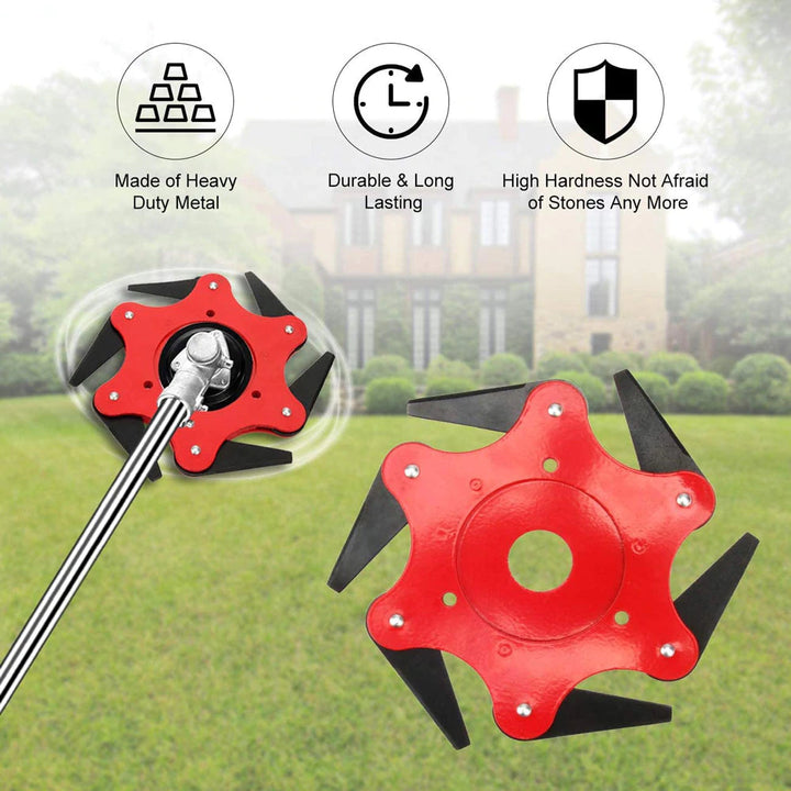 Lisslune | Pro | Versatile trimmer head with 6 blades
