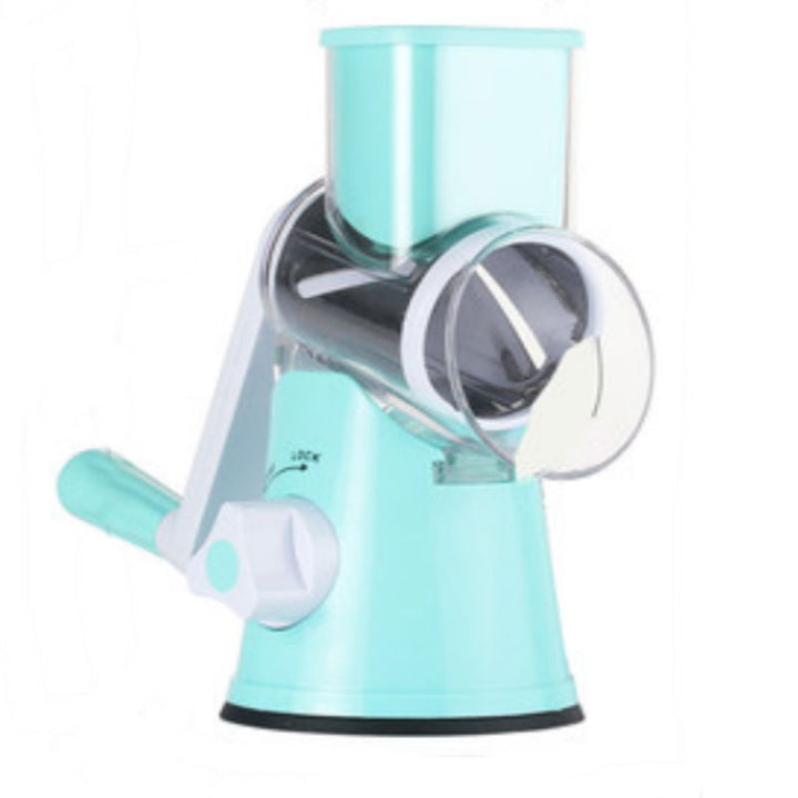 Lisslune | 3-in-1 Multifunctional Stainless Steel Rotary Slicer, For Vegetable, Cheese & More