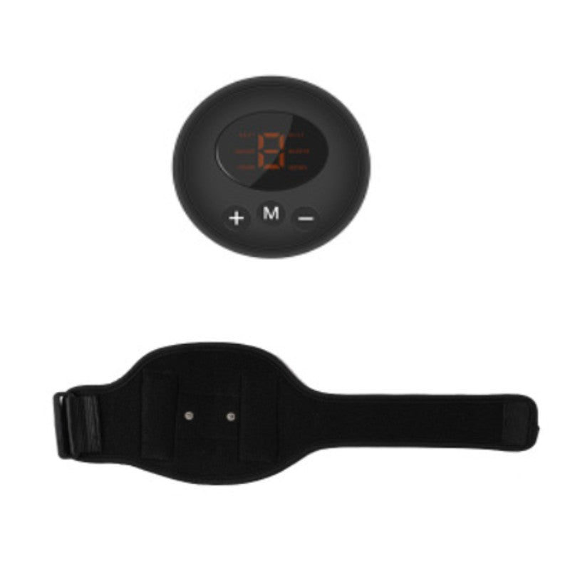 Lisslune | Rechargeable Home Smart EMS Abdominal Belt, with Fastening, Breathable Mesh, 6 Modes and 9 Strengths, for Home, Office & Gym