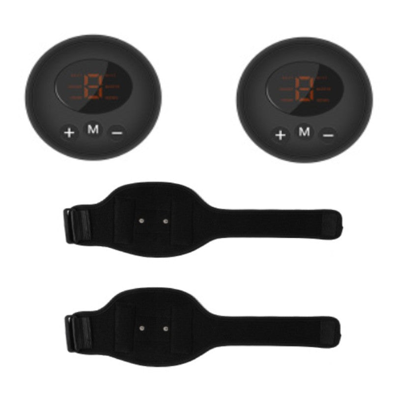 Lisslune | Rechargeable Home Smart EMS Abdominal Belt, with Fastening, Breathable Mesh, 6 Modes and 9 Strengths, for Home, Office & Gym
