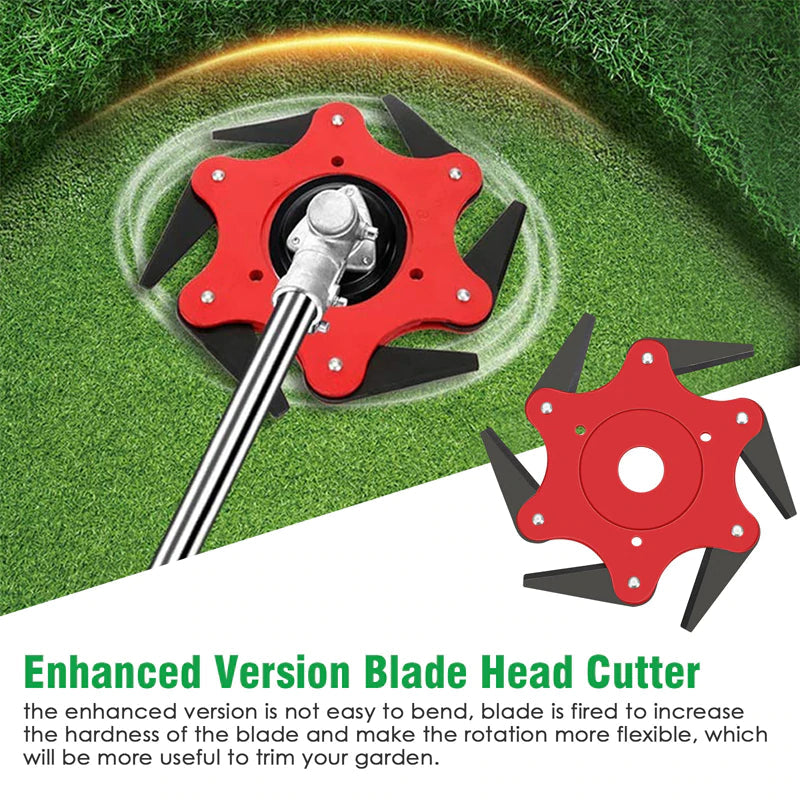 Lisslune | Pro | Versatile trimmer head with 6 blades