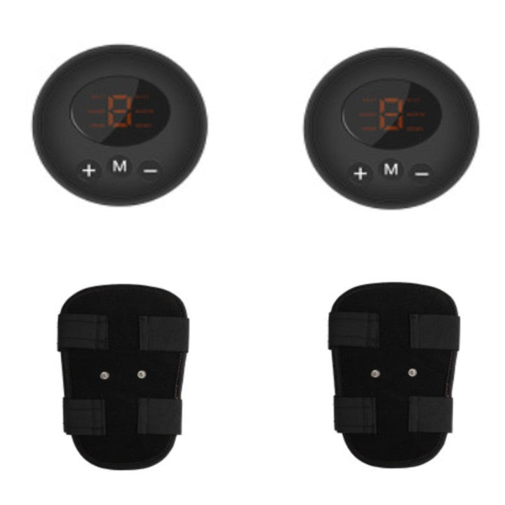 Lisslune | Rechargeable Home Smart EMS Abdominal Belt, with Fastening, Breathable Mesh, 6 Modes and 9 Strengths, for Home, Office & Gym