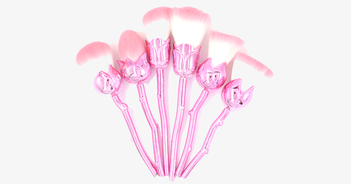 Lisslune | Extraordinary Rosette Brush Set – Make a style statement with your makeup essentials