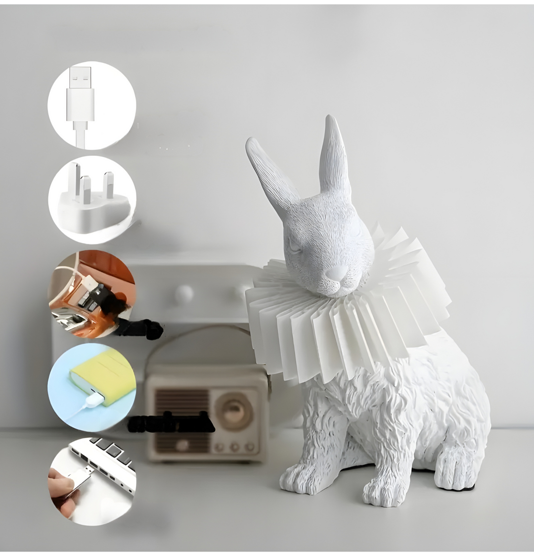 Lisslune | LumiBun – Art Deco inspired can-shaped table lamp