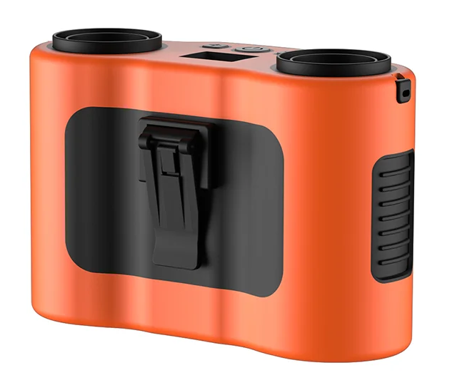 Lisslune | Portable Waist Clip Fan with Dual Air Outlets & 20,000mAh Battery – BreezeMate