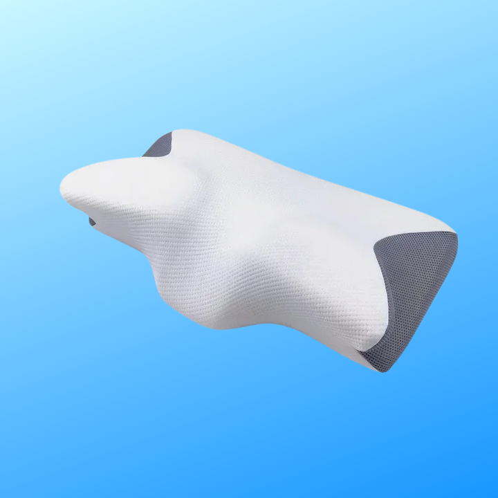 Lisslune | SILENZA PILLOW – Ergonomic Neck Support Pillow with Memory Foam for Restful Sleep