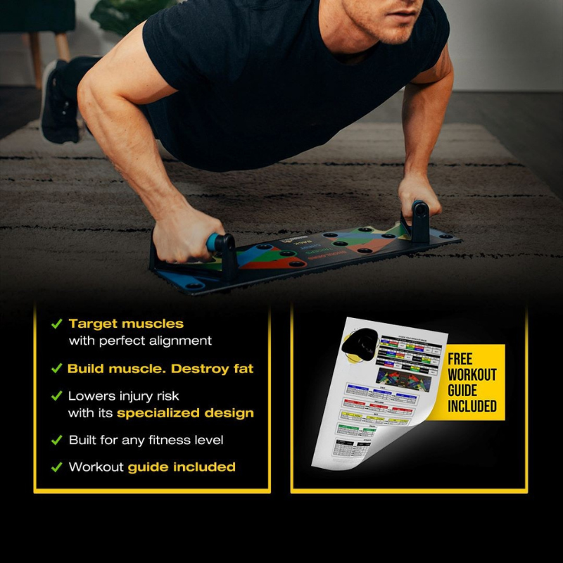 Lisslune | PushMaster Elite – For joint-friendly upper body training
