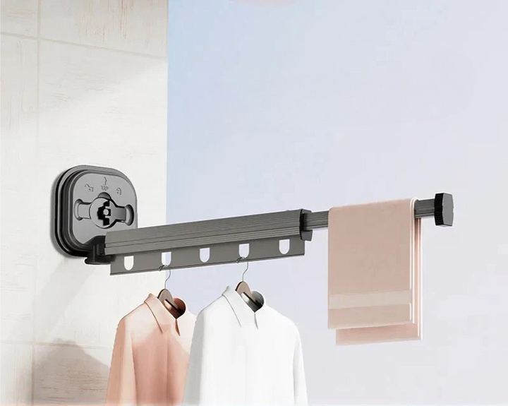 Lisslune | WallDry Flex – Foldable Wall-Mounted Clothes Dryer for Space-Saving Laundry