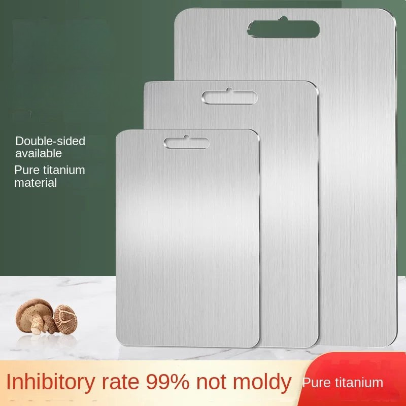 Lisslune | CHEFSTEEL – Cutting board made of stainless steel, robust & easy to clean for hygienic work