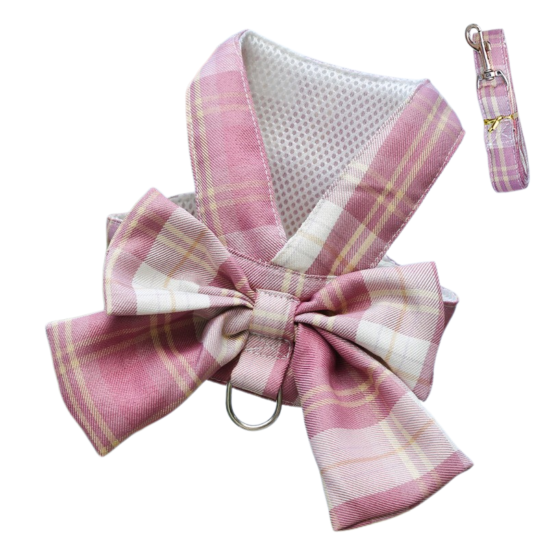 Lisslune | AURÉLIEN Harness – Adjustable Dog Harness with Stylish Bow Design