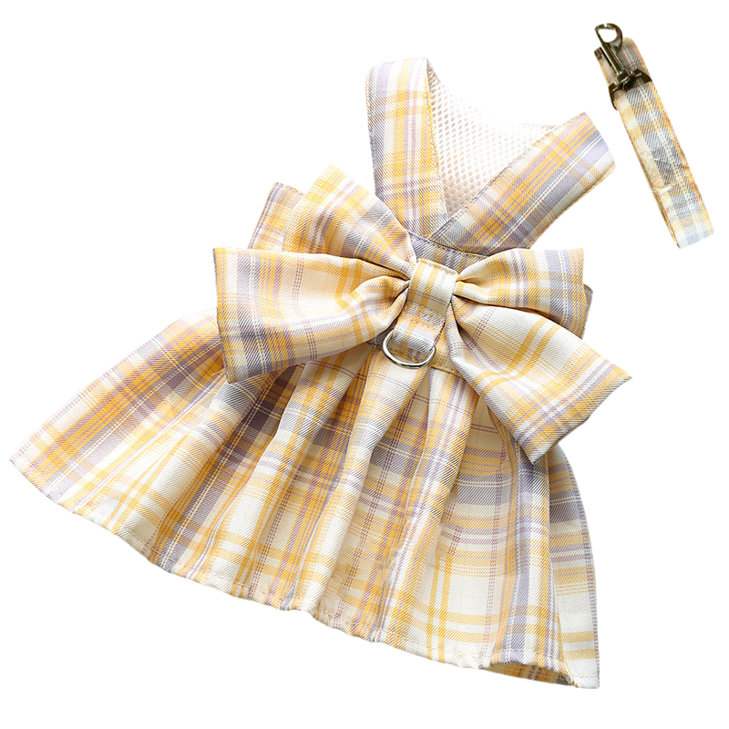 Lisslune | AURÉLIEN Harness – Adjustable Dog Harness with Stylish Bow Design