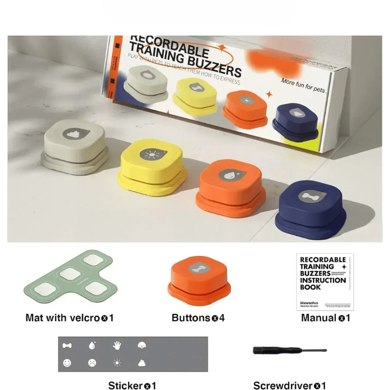 Lisslune | Interactive Speech Buttons for Playful Dog Communication