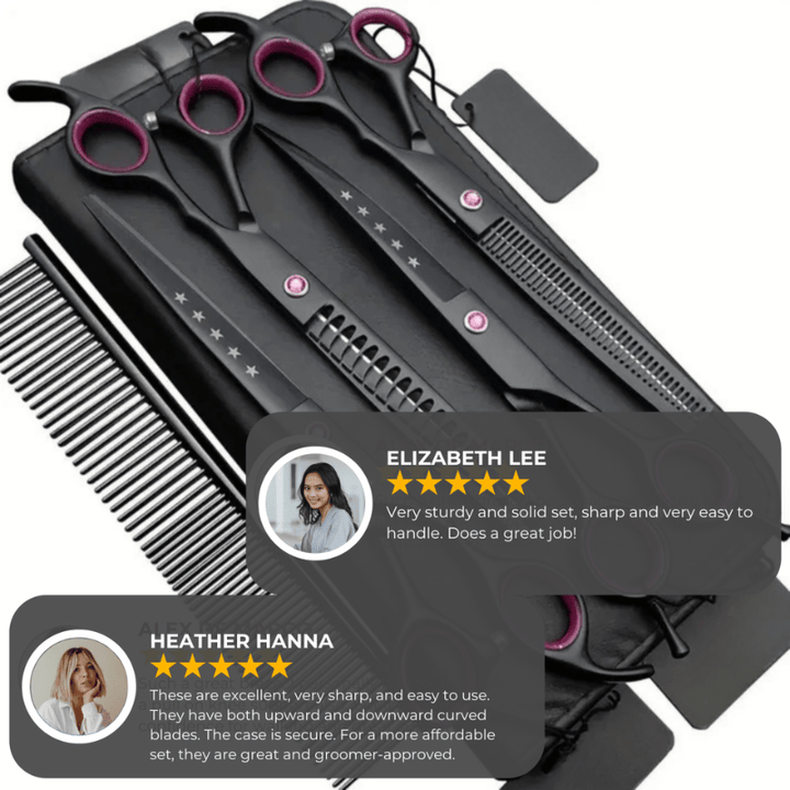 Lisslune | PrecisionPaw – Professional grooming set for precise coat care for dogs & cats