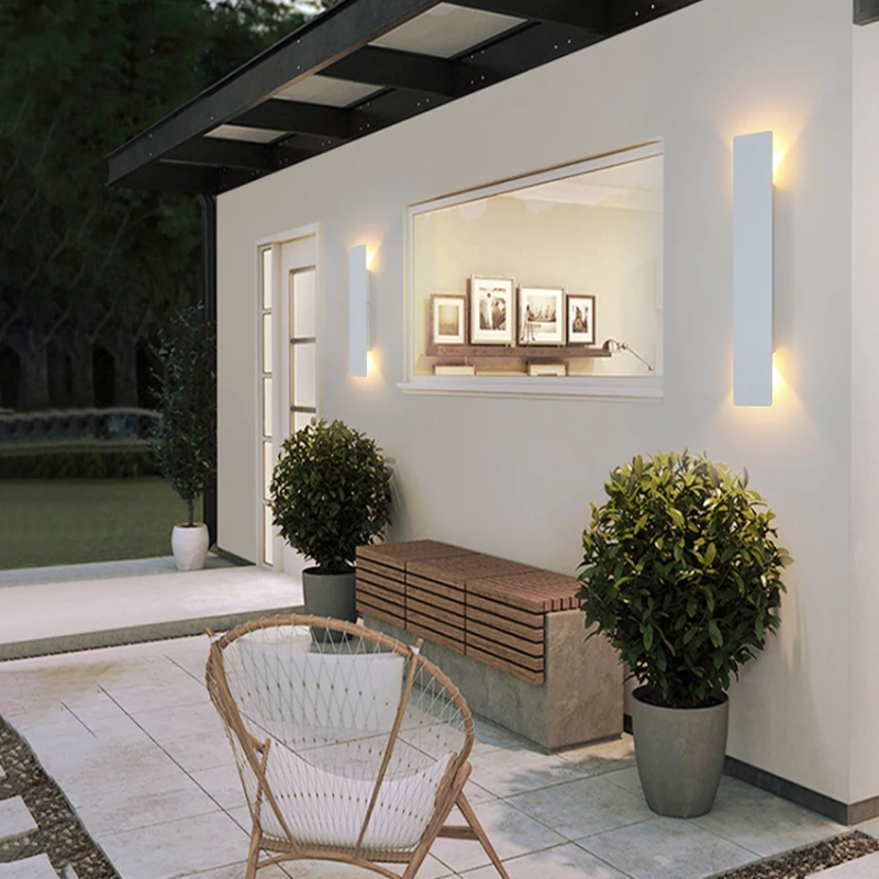 Lisslune | Weatherproof LED Outdoor Wall Light | IP65 Rated, Energy Efficient & Modern Design for Garden and Terrace Use
