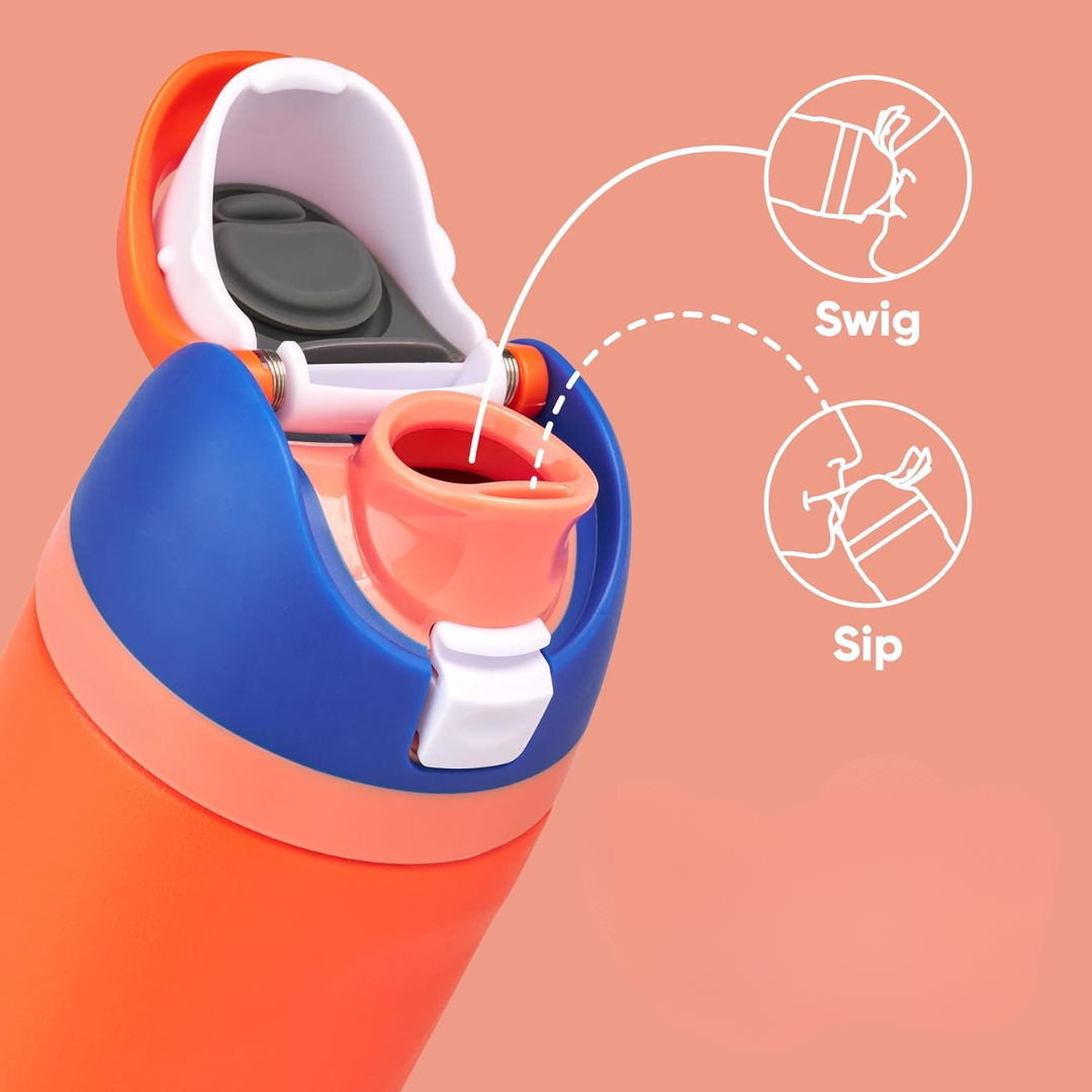 Lisslune | LeakProof – Insulated Stainless Steel Water Bottle with Straw
