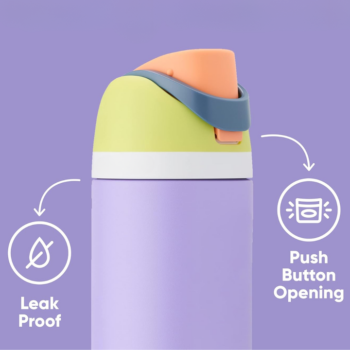 Lisslune | LeakProof – Insulated Stainless Steel Water Bottle with Straw