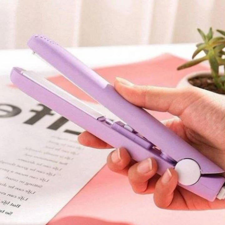 Lisslune | MiniCurler: Ceramic Mini Curling and Straightening Iron