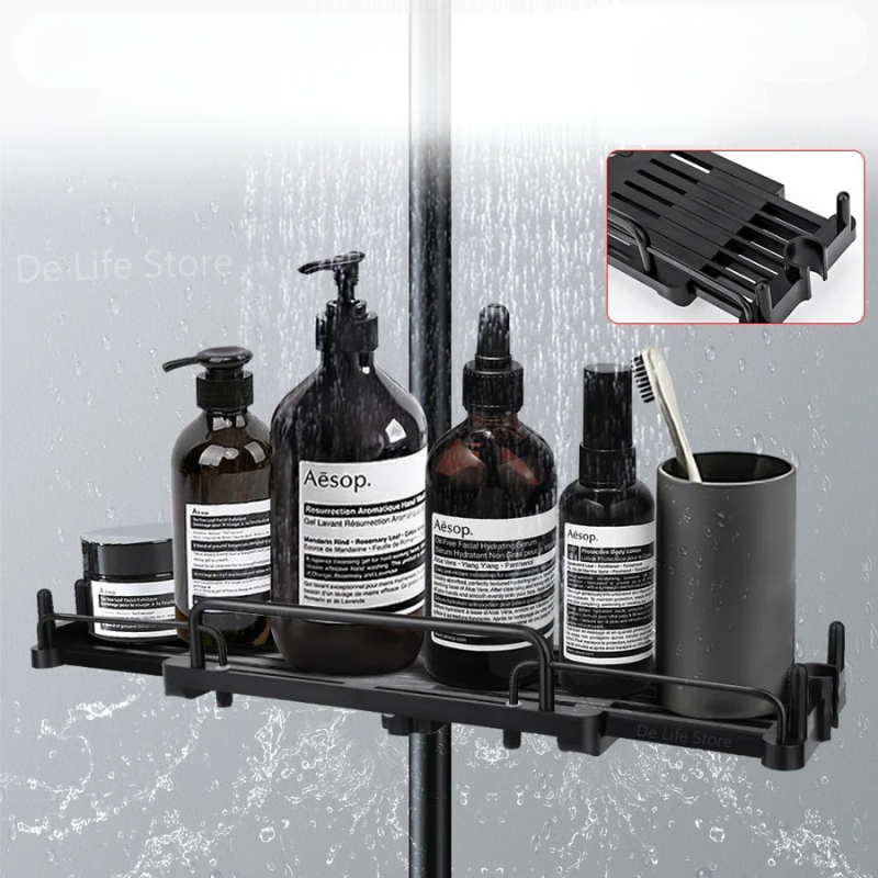 Lisslune | ExtendShelf Expandable Cabinet Organizer with Drawer – Adjustable and Space-Saving