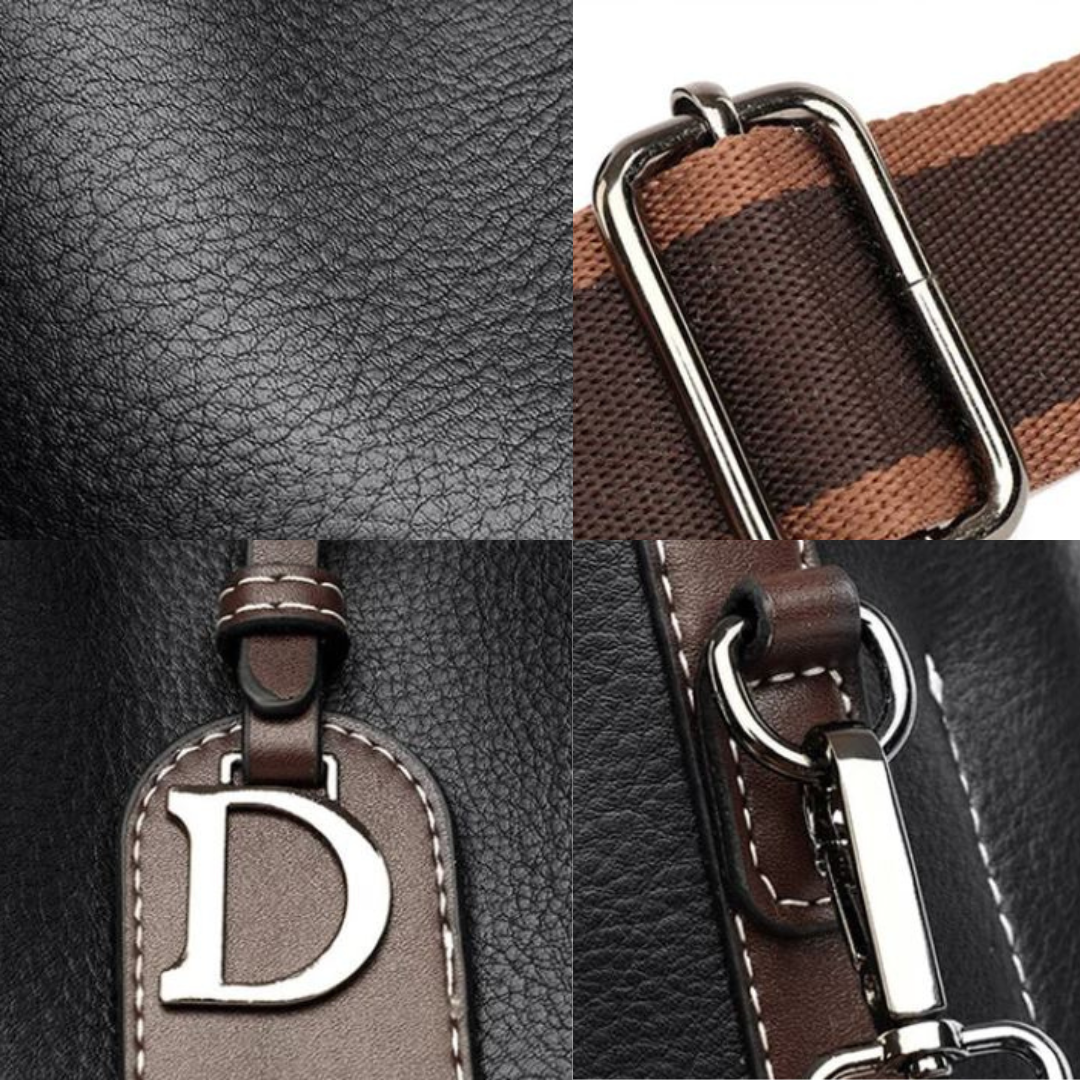 Lisslune | ShoulderBag: Real Leather Niche Women's Crossbody Bag