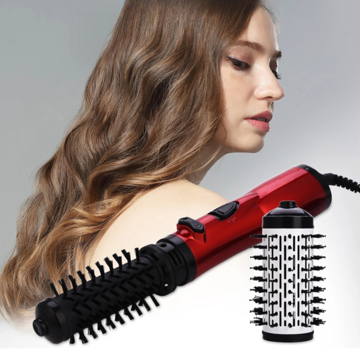 Lisslune | Rotating Ionic Hot Air Brush Hair Styling Tool